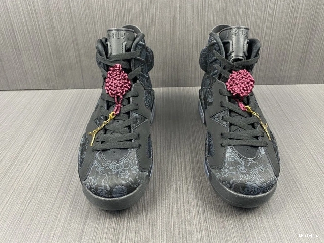 Rep TBkick 6 SD DB9818-001 (W) Retro Jordan Black Triple 0709